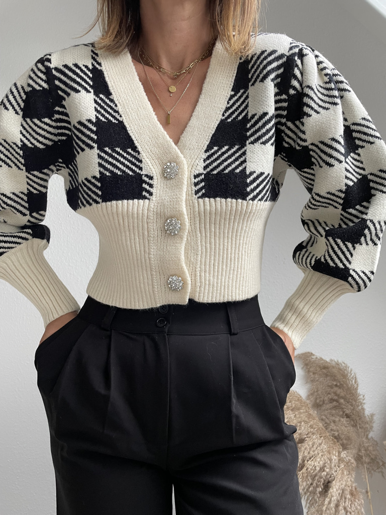 Cropped Cardigan